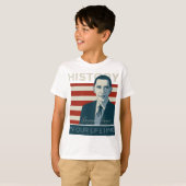 Präsident Obama "Geschichte in unserer Lebenszeit T-Shirt (Vorne ganz)