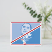 Präsident Obama Hope Postcard Postkarte (Stehend Vorderseite)