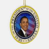 Präsident Obama Inauguration Ball Keramikornament (Rechts)