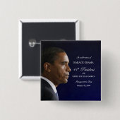 Präsident Obama Inauguration Celebration Button (Vorne & Hinten)