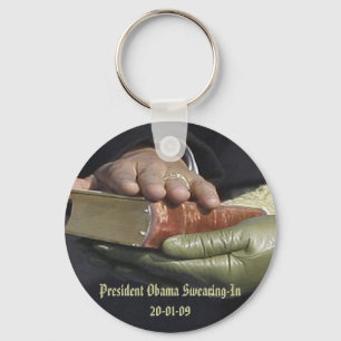 Präsident Obama Inauguration SWEARING-IN Souvenirs Schlüsselanhänger
