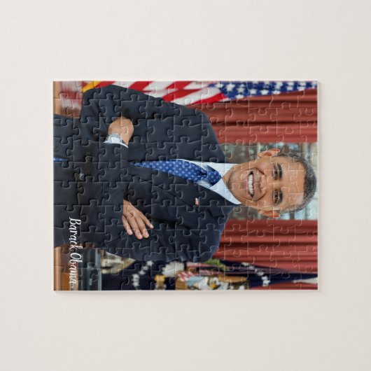 Präsident Obama Jigsaw Puzzle (Horizontal)