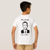 Präsident Obama - Kidds langärmeliges Sweatshirt T-Shirt (Schwarz voll)