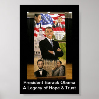Präsident Obama Lagacy of Hope Poster