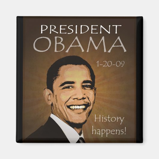 Präsident Obama Magnet (Vorne)