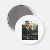 Präsident Obama Magnet (Vorderseite/Rückseite)