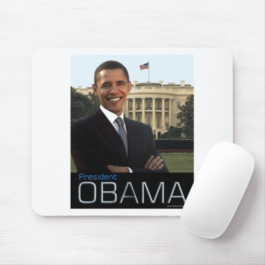 Präsident Obama Mousepad (Mit Mouse)
