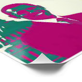 Präsident Obama Pop Art 20x20 Poster (Ecke)