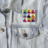 Präsident Obama Pop Art Button (Beispiel)