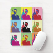 Präsident Obama Pop Art Mousepad (Mit Mouse)