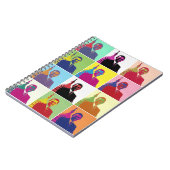 Präsident Obama Pop Art Notizblock (Linke Seite)