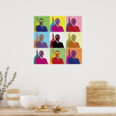 Präsident Obama Pop Art Poster (Küche)