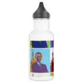 Präsident Obama Pop Art Trinkflasche (Links)