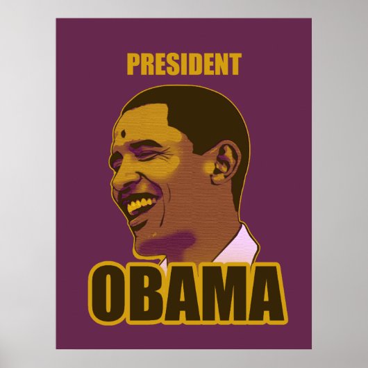 Präsident Obama Poster (Vorne)