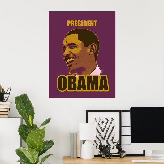 Präsident Obama Poster (Heimbüro)