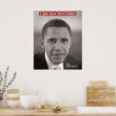 Präsident Obama Poster (Küche)