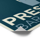 Präsident Obama Poster (Ecke)