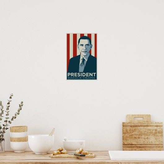 Präsident Obama Poster (Küche)