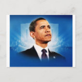 Präsident Obama Postkarte (Vorderseite)