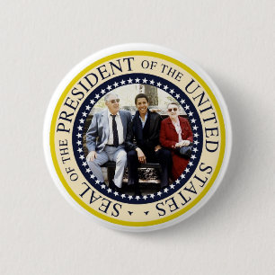 Präsident Obama Presidential Commemorative Button