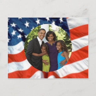 Präsident Obama Sammlerstücke Postkarte
