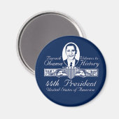 Präsident Obama Sieg Magnet (Vorderseite/Rückseite)