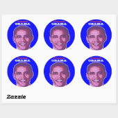 Präsident OBAMA Sticker (Blatt)