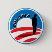 Präsident Obama T-Shirts und Knöpfe Button (Vorderseite)