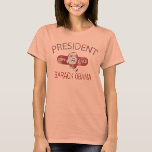 Präsident Obama Throwback T-Shirt