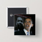 Präsident Obama und Dr. König "was für Traum " Button (Vorne & Hinten)