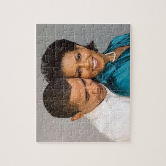 PRÄSIDENT OBAMA UND ERSTES LADY-PUZZLE PUZZLE (Vertikal)