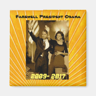 Präsident Obama und First Lady Michelle Obama Magnet