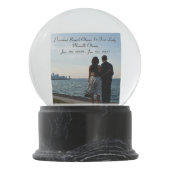 Präsident Obama und First Lady Michelle Schneekugel (Rückseite)