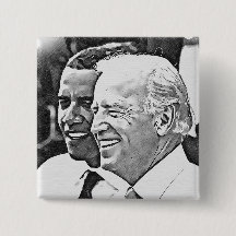Präsident Obama und Vizepräsident Biden Button