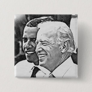 Präsident Obama und Vizepräsident Biden Button