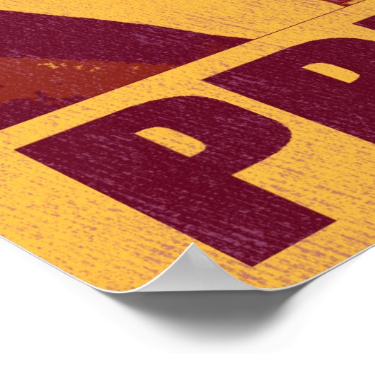 Präsident Obama Vintag 3 Poster (Ecke)