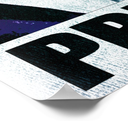 Präsident Obama VIntage Poster (Ecke)