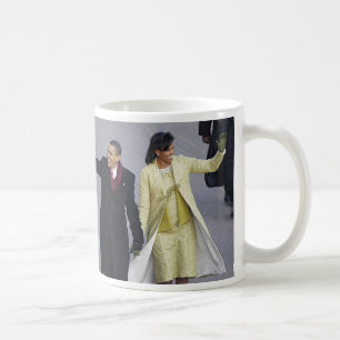 Präsident Obama WALK AUF PENNSYLVANIA-Allee Kaffeetasse