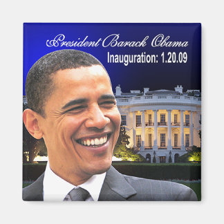 Präsident Obama White House Magnet