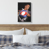 Präsident Obama wiedergewählt Stretched Canvas Pri Leinwanddruck (Insitu (Schlafzimmer))