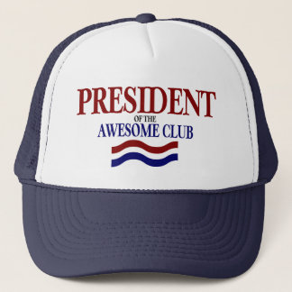 Präsident Of The Awesome Club Truckerkappe