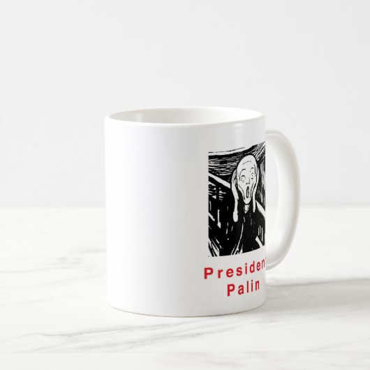 Präsident Palin Kaffeetasse (VorderseiteRechts)