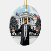 Präsident Proud American Acrylic Ornament (Rechts)