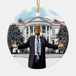 Präsident Proud American Acrylic Ornament
