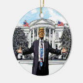 Präsident Proud American Acrylic Ornament (Links)