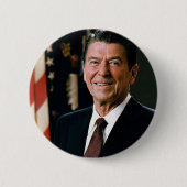 Präsident Reagan Button (Vorderseite)