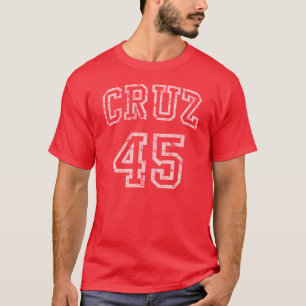 Präsident Retro Fade Ted-Cruz 45. T-Shirt