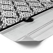 Präsident Richard Nixon Bowling - 1971 Poster (Ecke)