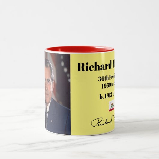 Präsident Richard Nixon Tasse (Mittel)