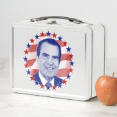 Präsident Richard Nixon US Flagge Metall Brotdose (Beispiel)